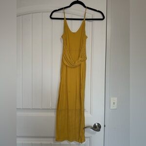 Express Vibrant Yellow Sleeveless Blouse